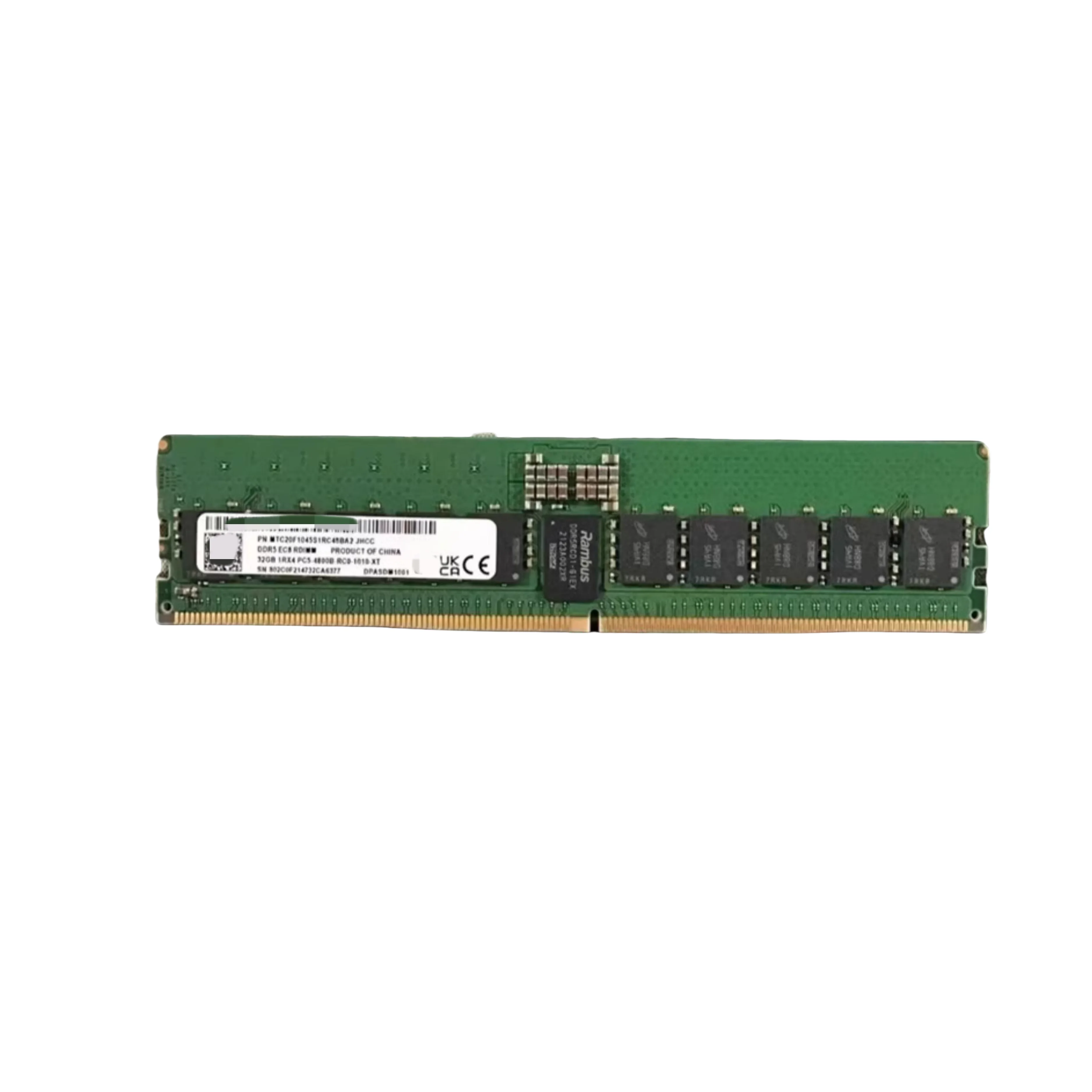 

MTC20F1045S1RC48BA2 32G 1RX4 PC5-4800B REG