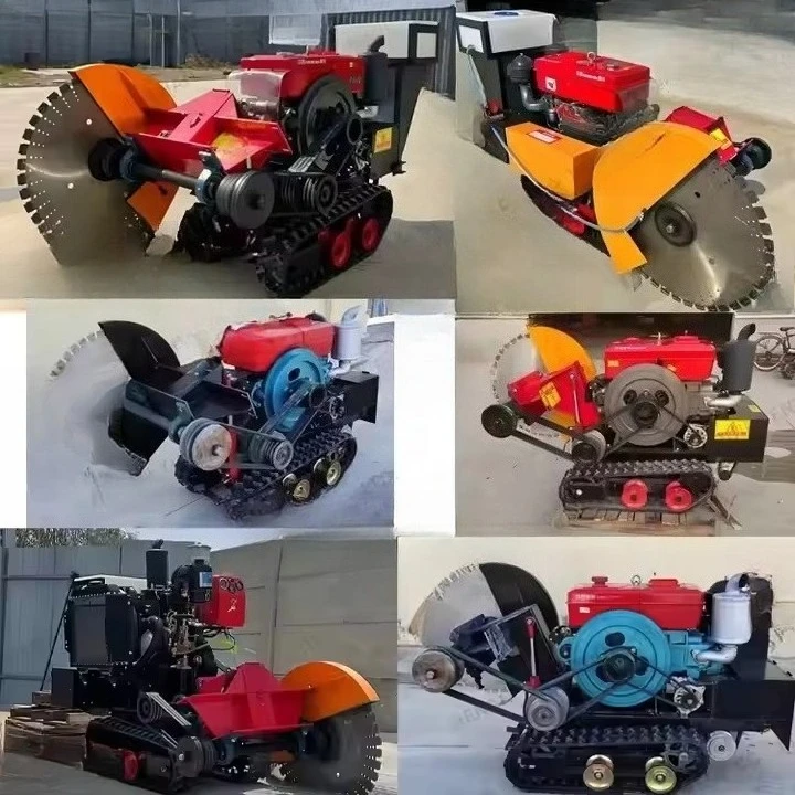 آلة قطع طحن الخرسانة لقطع الطريق من الأسفلت لموقع البناء