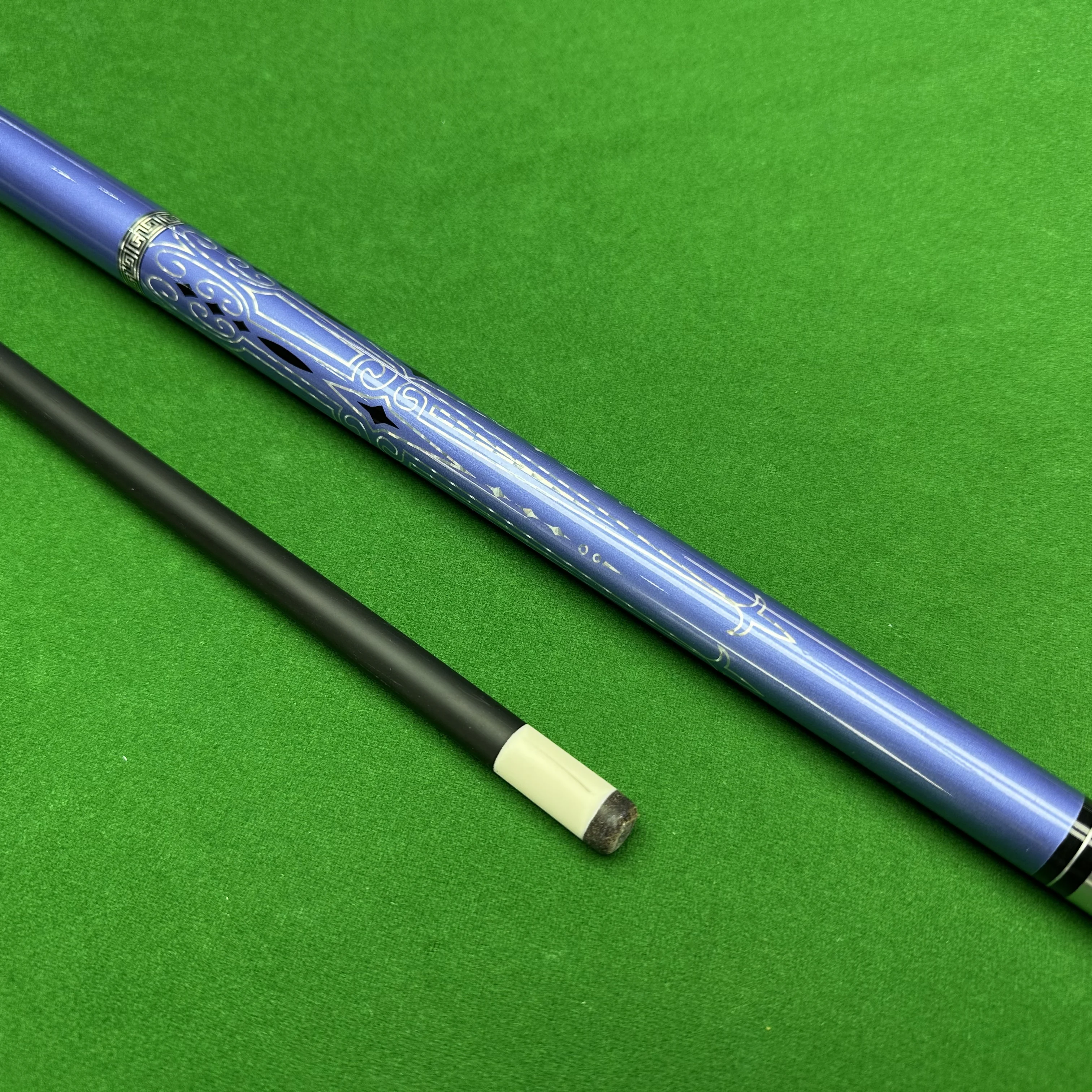 13MM professionele Nine Ball Cue - duurzaam, nauwkeurig gemaakt, standaardlengte met jumbokop - ideaal voor gebruik met Nine Ball-tafel