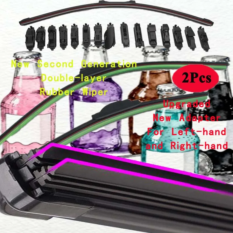 

Car Wiper Blade for Toyota Auris E150 E180 Hatchback 2006~2018 Sport Europe Model Windscreen Wipers Car Accessories 2013 2017