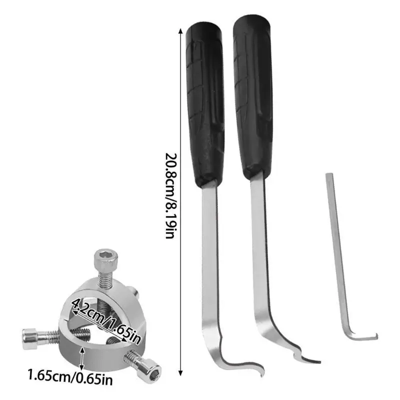 652F Roda Alat Penarik Angin Logam Kipas Kipas Dapur Penghapusan Tangan Penghapusan Perbaiki Lepaskan Pembersihan Pembongkaran