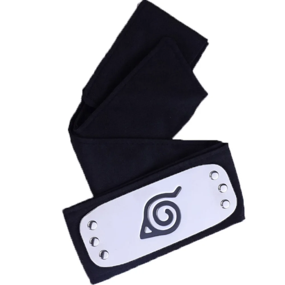 Аксессуары для косплея ниндзя из аниме, Itachi Akatsuki Kakashi, защита лба, головной убор