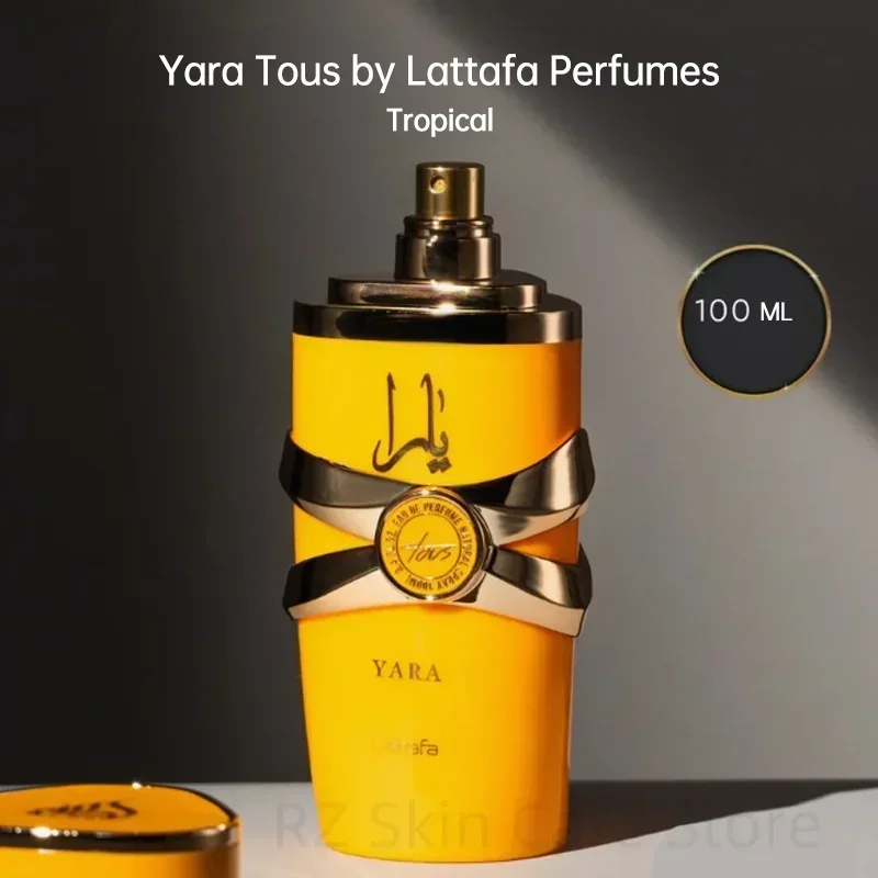 Yara Asad Perfume Hombre Mulheres Alteza Baunilha Colônia Homens De Mujer Conjuntos de Fragrâncias Doces Lattafa Khamrah Perfumes Originais 100ml