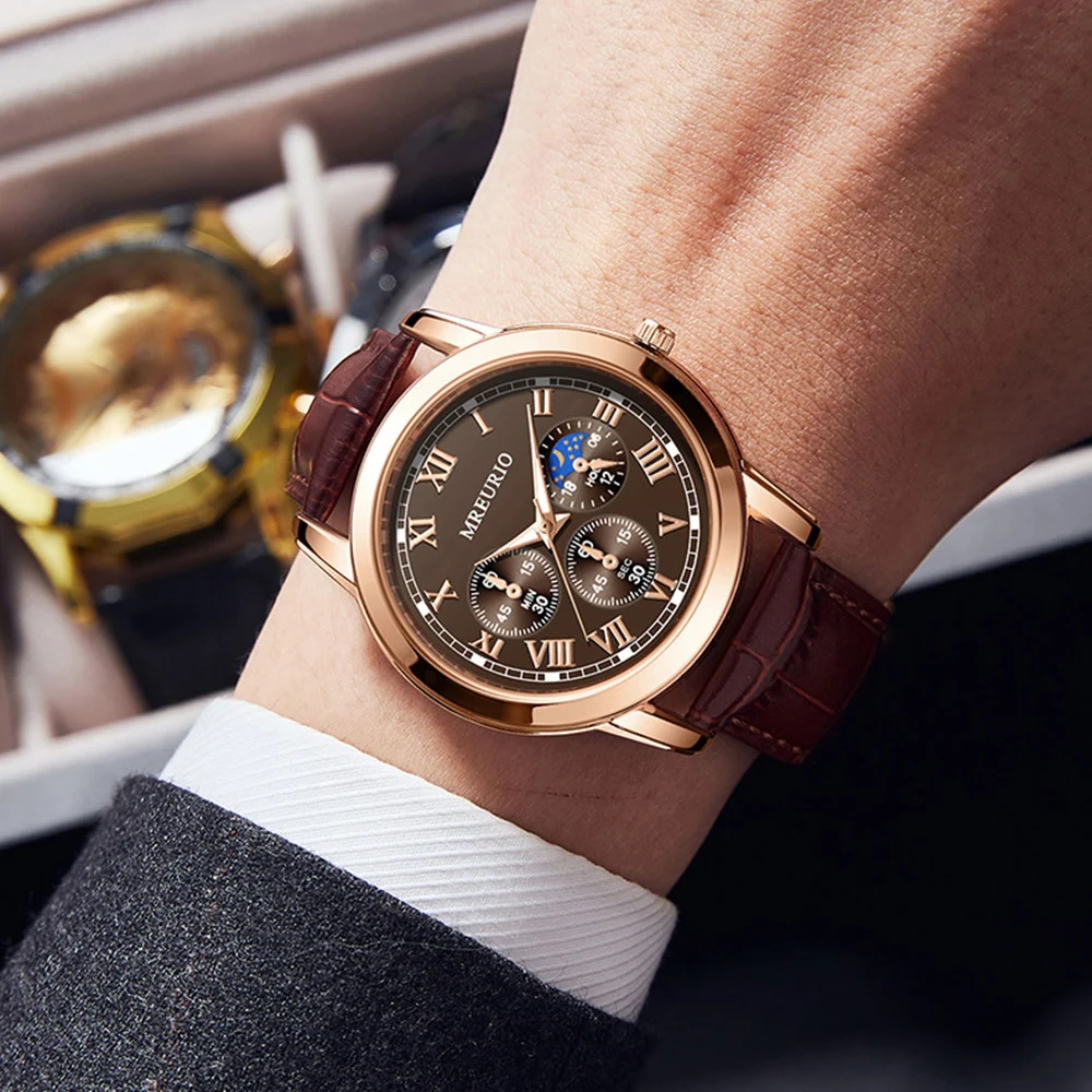 メンズクォーツ腕時計,カジュアル,ビジネス,スチールメッシュ,スポーツ,新しいファッション