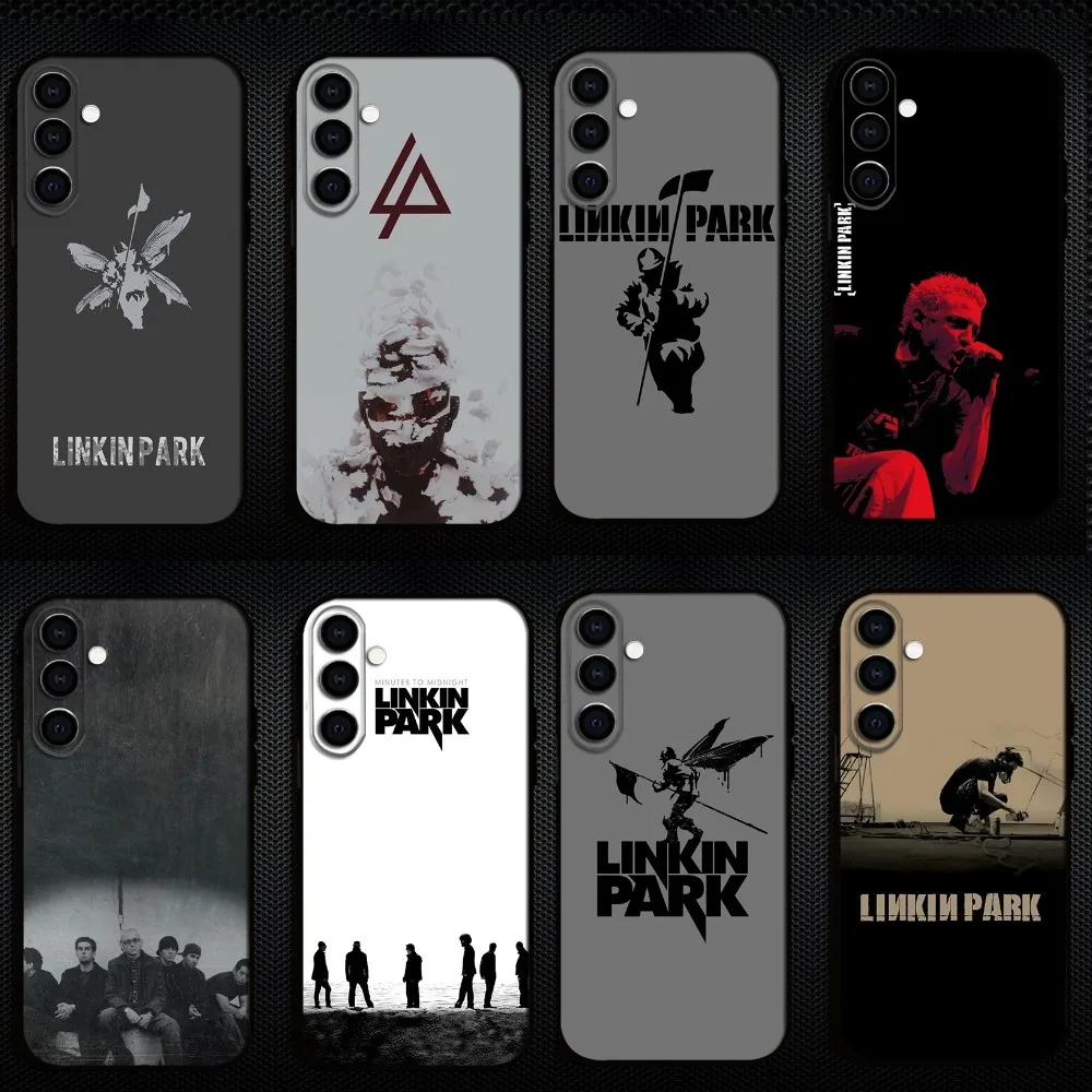 

L-Linkin Park Phone Case For Samsung Galaxy A73,A72,A71,A70,A53,A52,A51,Others Soft Black Shell