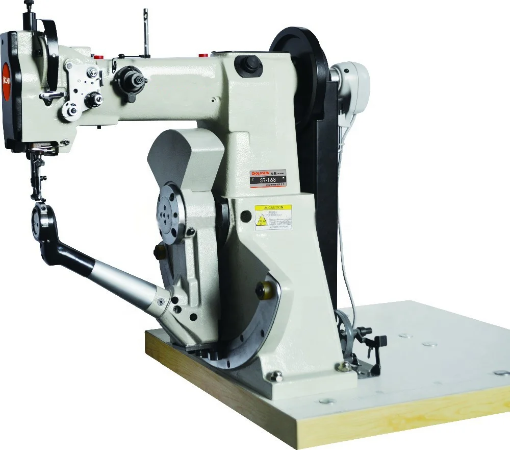 SR-168 Shoe Outsole Stitching Sewing Machine Double Thread Shoe Border Lockstitch Sewing Machine for Making Shoes