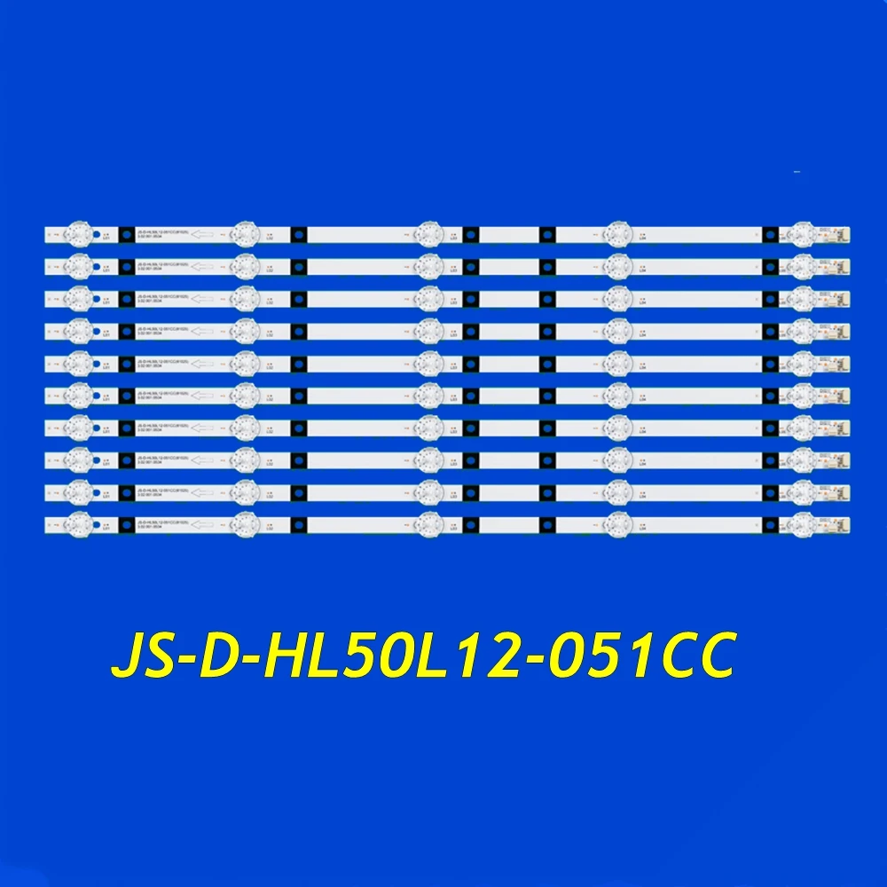 แถบไฟเรืองแสงทีวี LED สำหรับ LED50860 LE-8815A LE-8822A AP-50P 50S7200 LED50HD560A KA50D JS-D-HL50L12-051CC LED-50D6