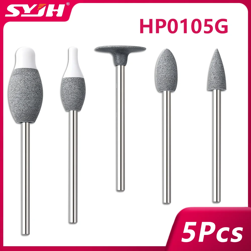 

HP0105G Dental Rubber Diamond 2 in 1 Polisher Wheel Disc 5Pcs For Polishing and Grinding Before Zirconia Crystallization