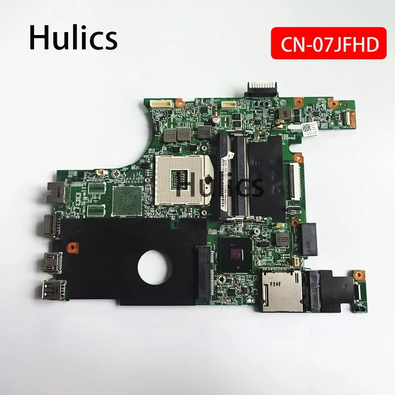 

Hulics используется 48.4IU0.011 CN-07JFHD 07JFHD для DELL Vostro 1440 V1440, материнская плата для ноутбука PGA989 HM57, основная плата