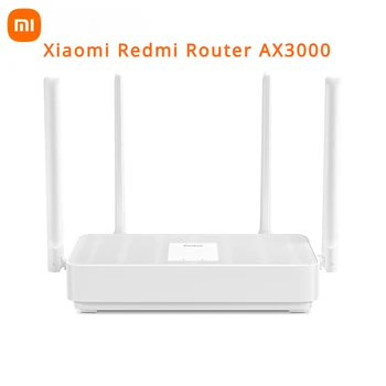 샤오미 레드미 듀얼 밴드 무선 라우터, AX3000 와이파이 6 메쉬 기가비트, 5.0GHz, 2.4G, 와이파이 리피터, 256M 메모리 메쉬 홈 앰프 