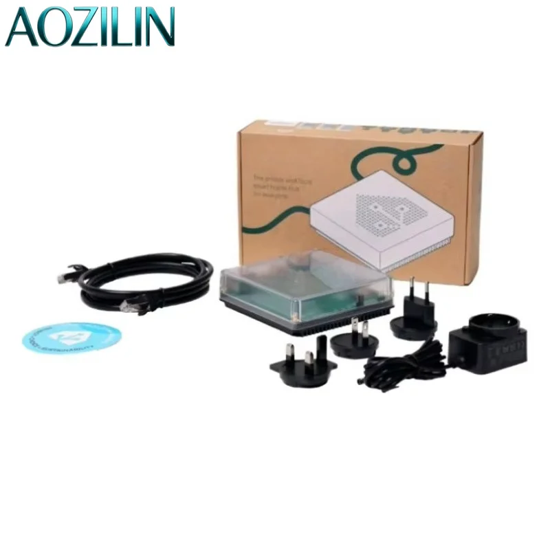 AOZILIN Local Privacy-Focused Smart Home Automation Hub, Easy Setup With Power & Ethernet Connection