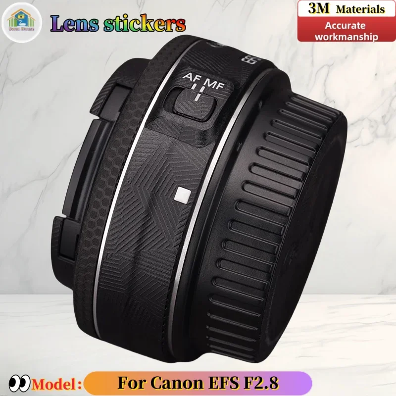 

For Canon EF-S24 F2.8 Camera lens sticker, DIY skin, Precision tailoring wear-resistant protective film