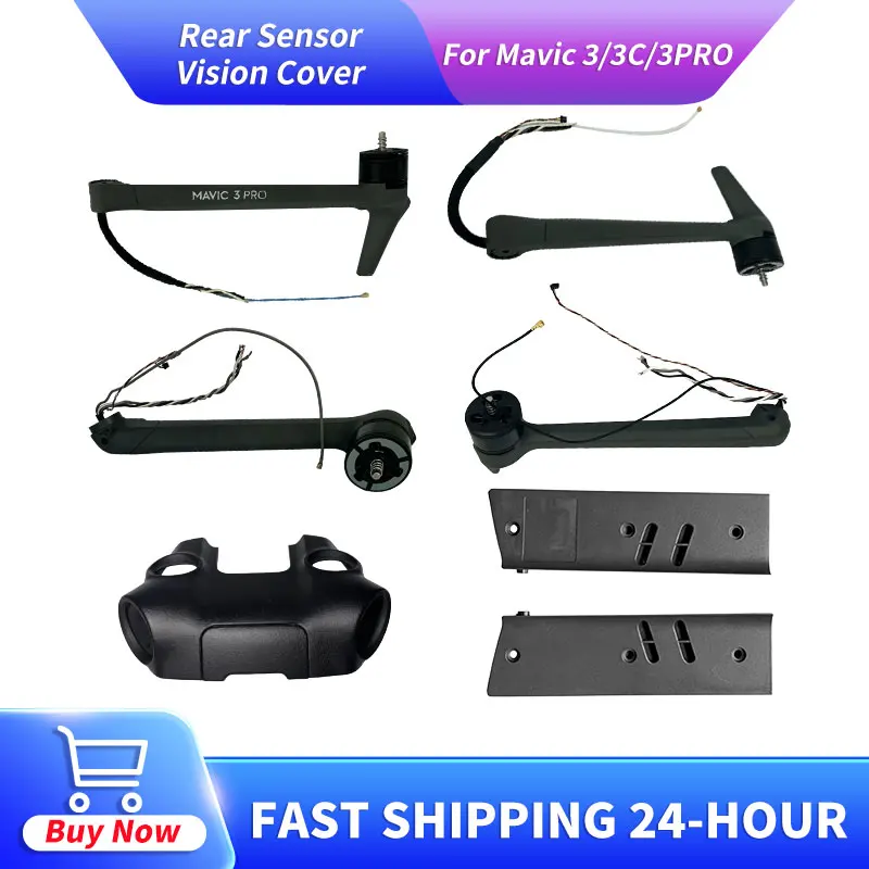 

Limb Set and Rear Sensor Vision Cover for Mavic3/3C/3Pro Limb Housing Rear Vision Sensor Shield Replacement Repair Accessories