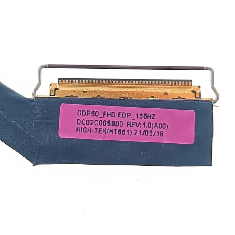 Para HP Alienware M15 R5 R6 GDP50 165Hz 240Hz 300Hz 360Hz Cabo de tela 0620N2
