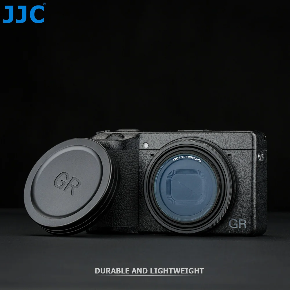JJC-Protector de tapa de lente a prueba de polvo para Ricoh GR3x HDF GR IIIx HDF GR III GR II GR3x GR3 GR2, accesorio de fotografía para cámara