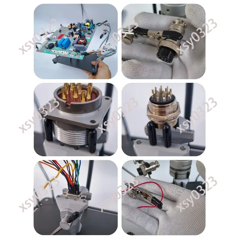 Multifunctional Welding Workbench Auxiliary Fixture PCB Holder with Magnifier for Electronic Repair