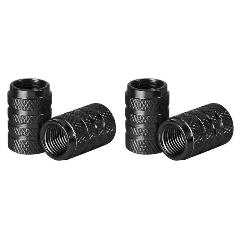 4pcs Universal Car Wheel Tire Valve Stem Caps Dust Covers Aluminum Tire Wheel Stem Air Valve Cap Car Accessories