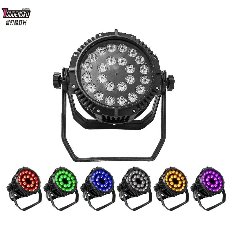 

8 pieces led par waterproof IP65 outdoor event parcan wash light 24*15W rgbwa 5in1 led par can IP65