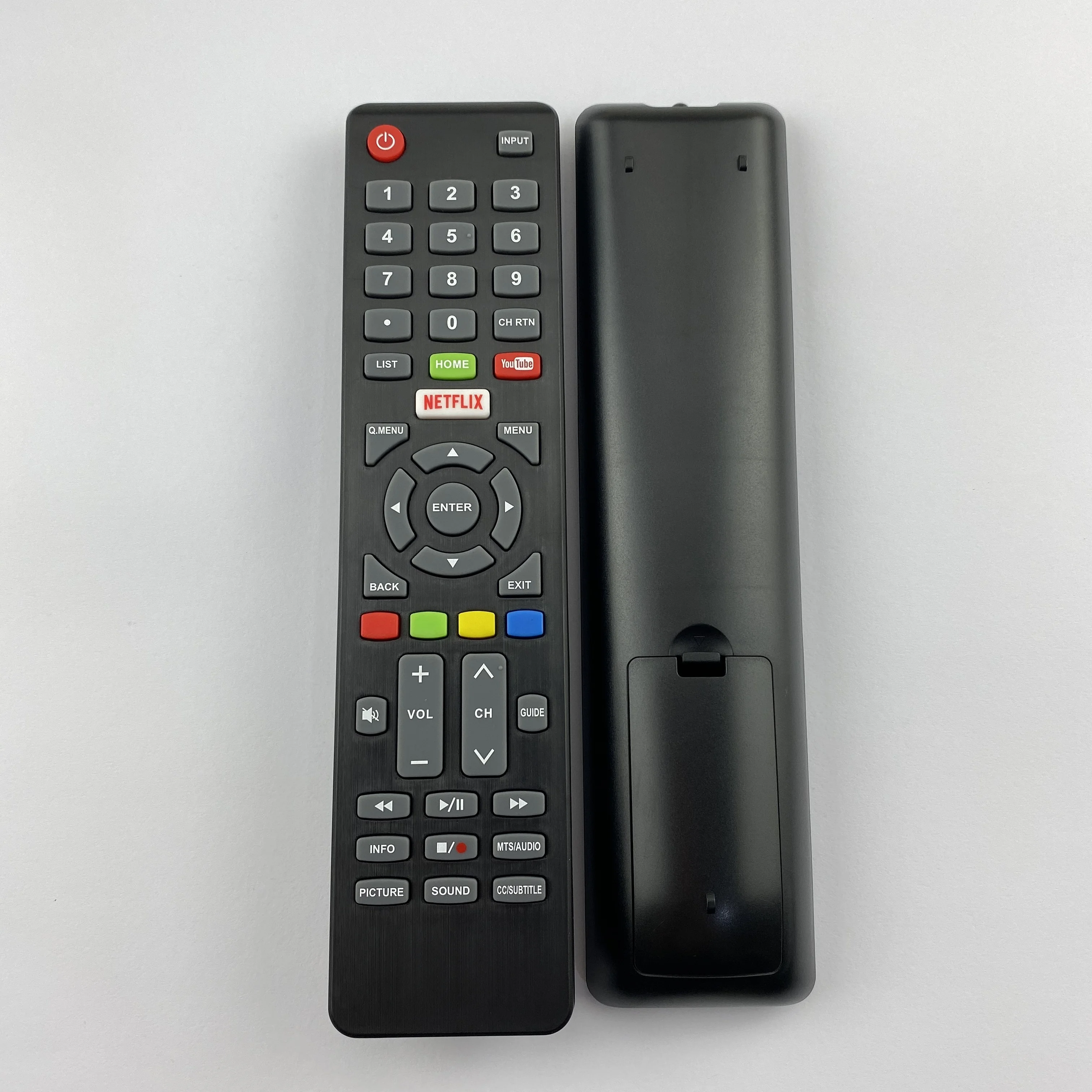 Original HJ-5202 Remote Control for RCA TVs Includes Netflix YouTube Shortcut Keys