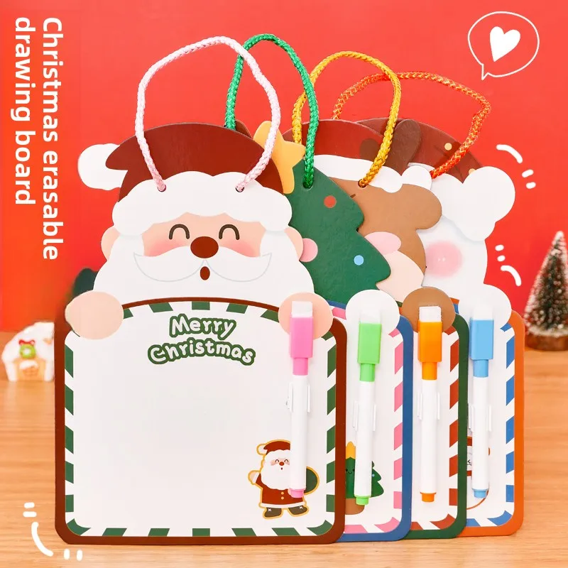 هدايا الأطفال، أنشطة يوم عيد الميلاد، هدايا المدرسة الابتدائية لرياض الأطفال، رسوم متحركة لطيفة، فرش لوحة رسم قابلة للمسح لعيد الميلاد