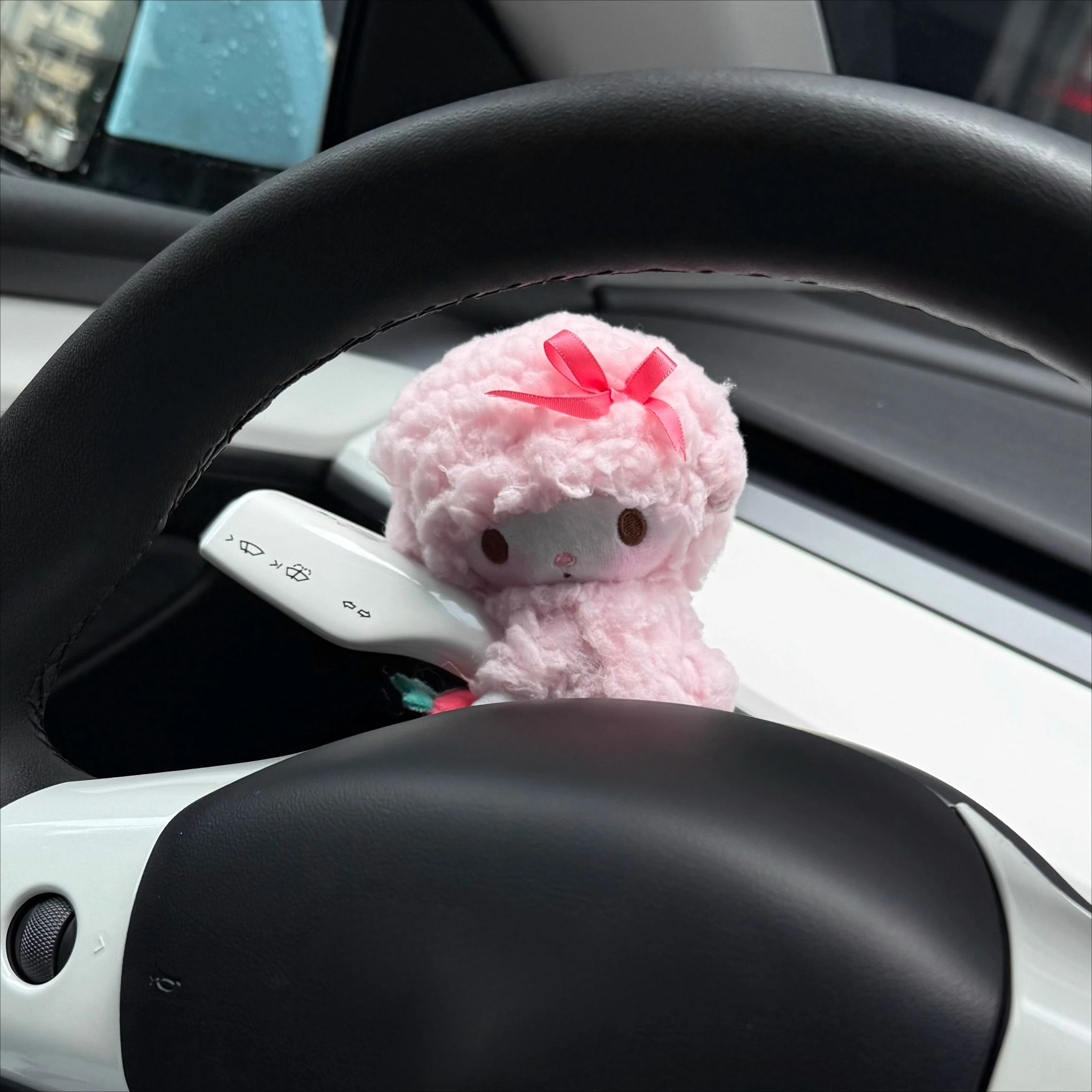 لطيف ليتل لامب سيارة والعتاد الحرس الديكور ممسحة السيارة بدوره إشارة ديكور سيارة جديدة هدية