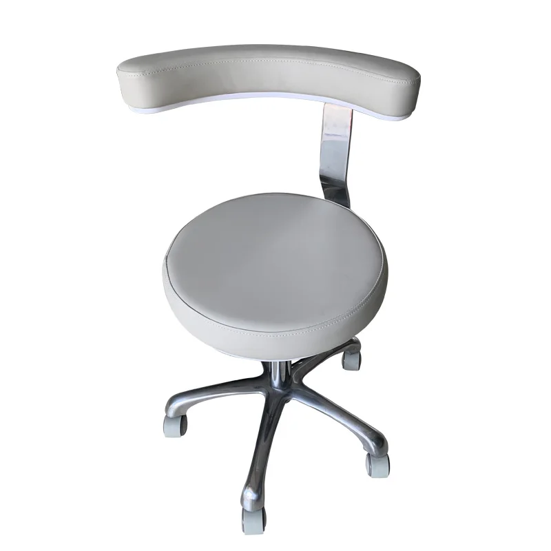 Hairdressing barber shop big gong round stool rotating lift pulley home backrest chair