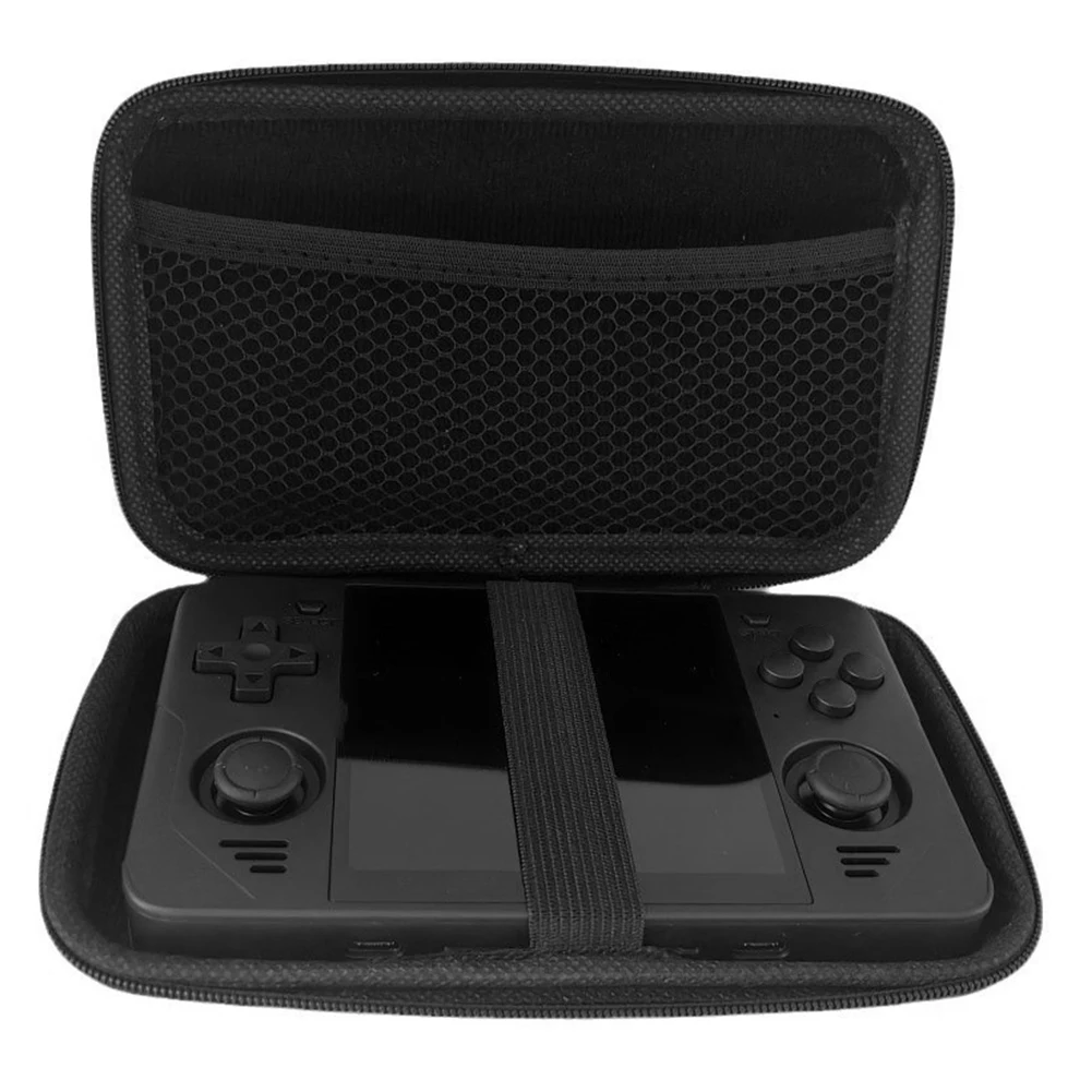 Bolsa de armazenamento para console de jogos, bolsa protetora anti-queda, acessórios à prova de choque, caixa de armazenamento de cabos para anbernic rg40xxv/rg40xxh/rgb20sx