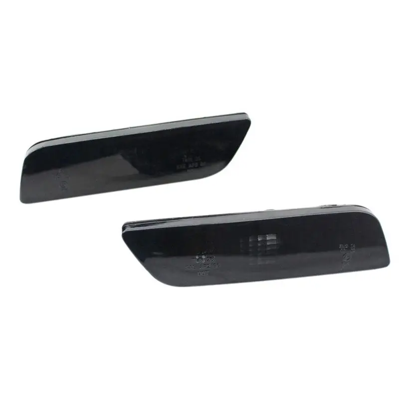 

1 пара 30744360 30744361 передние боковые габаритные фонари указатели поворота угловые лампы черный ABS автомобильный для Volvo S80 2002-2006-T48