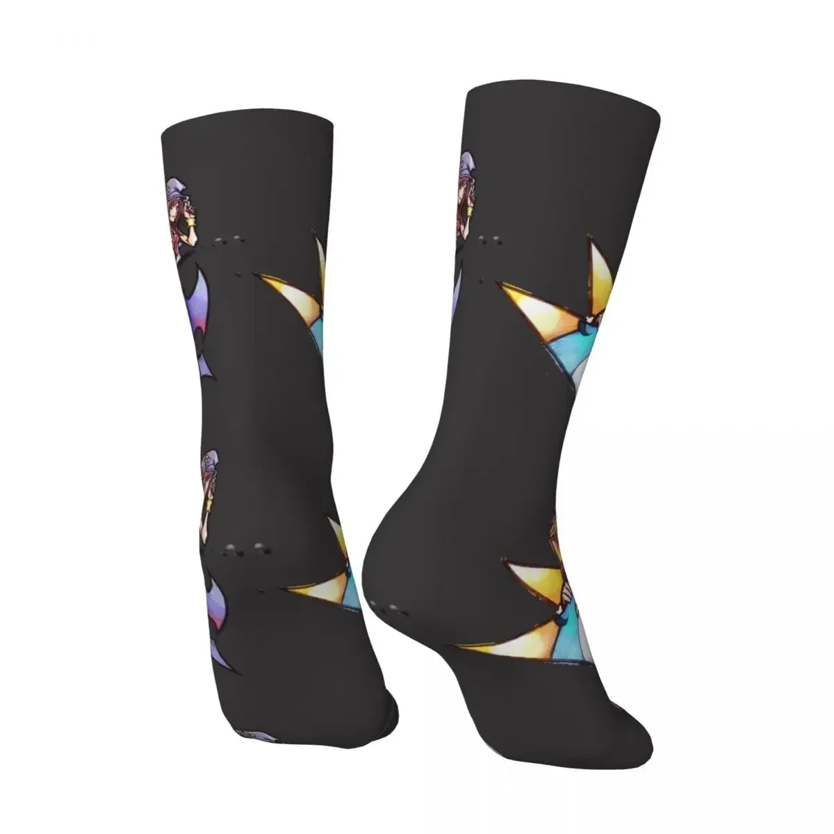 Retro KH X Twewy Mashup Men's compression Socks Unisex NEO The  Ends With You Game Harajuku  Crew Sock