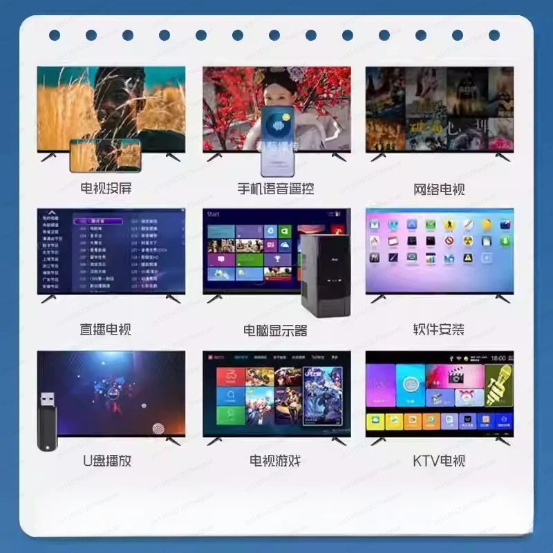 8K Ultra HD Smart TV, 100-inch/55-inch Large Screen LED Television with WiFi, Home Entertainment System