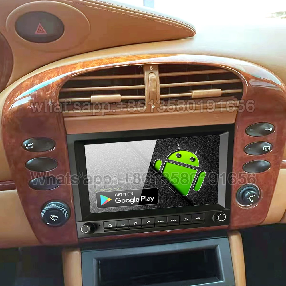 Для Porsche 911 996 986 Cayman Boxster Carplay Android автомобильный плеер мультимедийный GPS Авторадио BOM оригинальные стильные кнопки стерео ПК