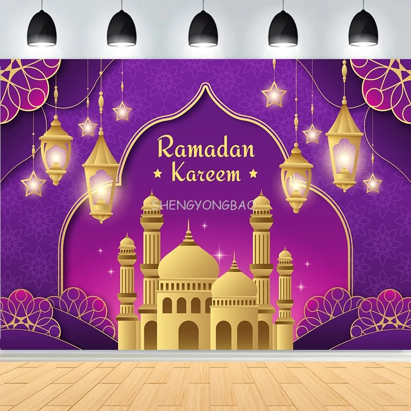 ليلة عربية مغربية حفلة غرفة المعيشة العربية نمط خلفيات للتصوير الفوتوغرافي عيد ميلاد ماجيك الجني خلفية الصورة الفاخرة DA-01