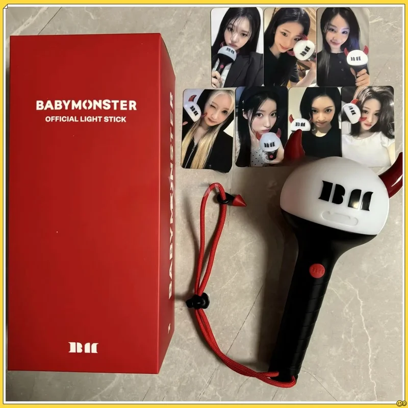 

Kpop BABYMONSTER Lightstick with Bluetooth BAEMON Concert Hand Lamp Flash Light for Fans RORA ASA RUKA Fluorescent Gifts