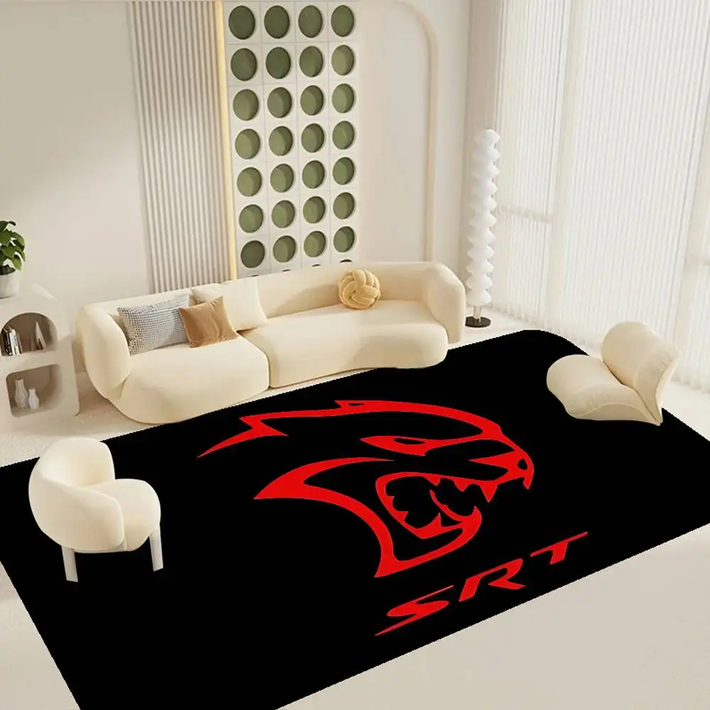 S-SRT LOGO Door Mat Nordic Style Bedroom Living Room Doormat Home Balcony Anti-Slip Alfombra
