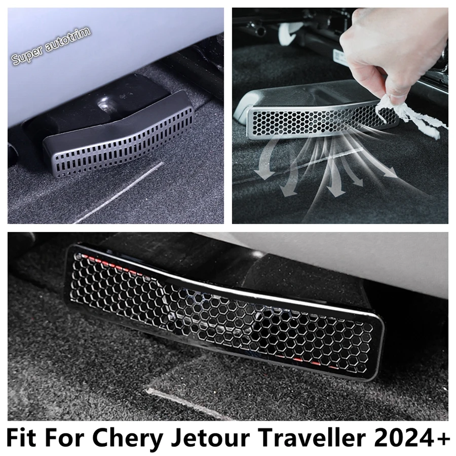 

Seat Under Floor Air AC Conditioning Outlet Vent Dust Cover Protection Accessories Interior For Chery Jetour Traveller 2024 2025