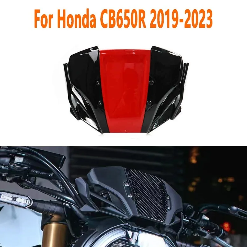 

Аксессуары для мотоциклов для Honda CB650R 2019-2023, модифицированная приборная панель ветрового стекла, обтекатель ветрового зеркала, мотоцикл, АБС-пластик