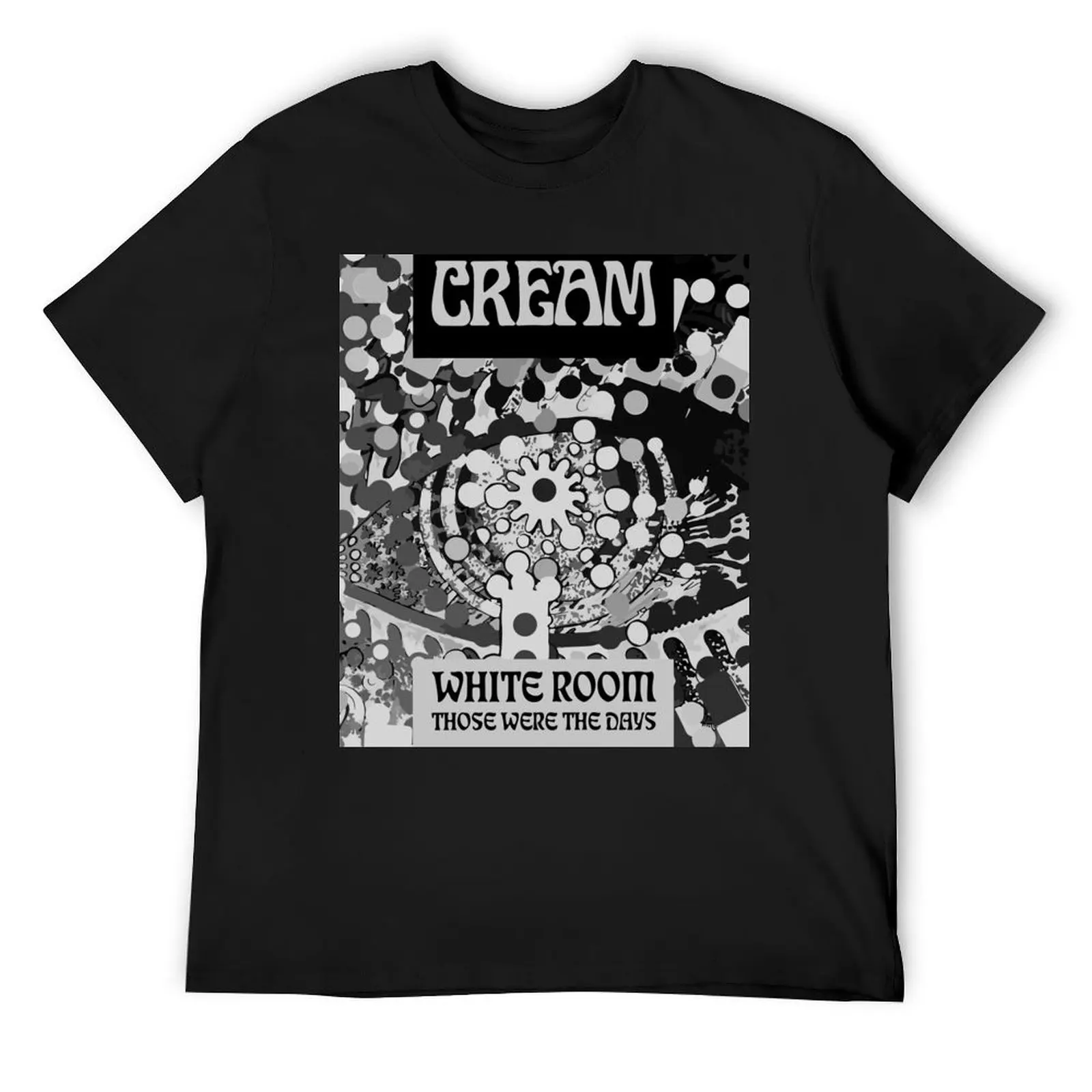 

Cream Band T-Shirt vintage clothes shirts graphic tees oversize t-shirts man tshirts for men