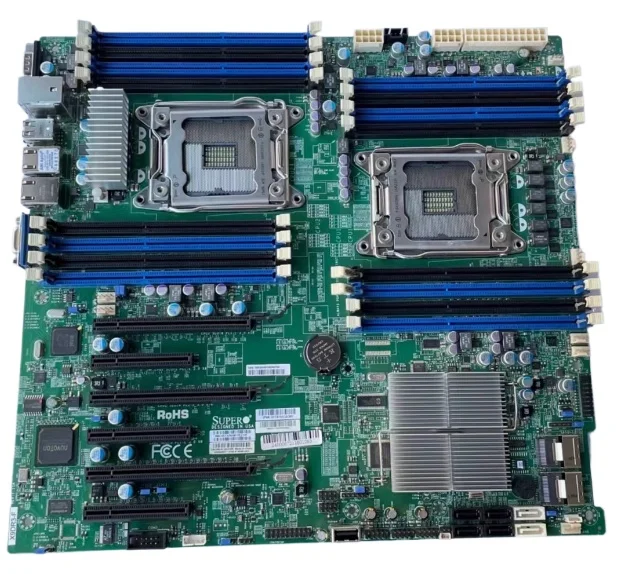 X9DR3-F dual way X79 mainboard E5-2696V2 I620-G10 supports NVME split boot