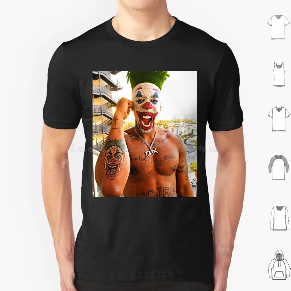 Dax Clown T Shirt Cotton Men Women DIY Print Dax Daniel Nwosu Jr Ottawa Canada Hiphop Black Urban Rappers 2021 Pop Art Mc