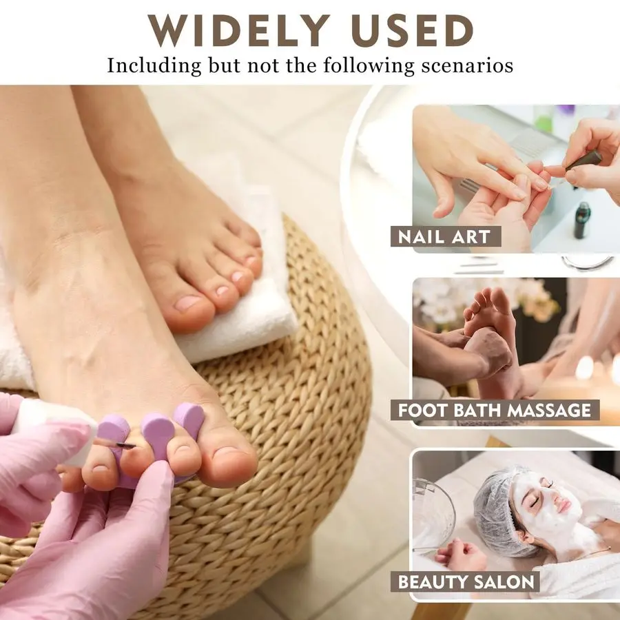 Polegada pedicure tigela fezes folha de banana pedicure fezes apto para a maioria dos tigelas pedi tigela não incluída