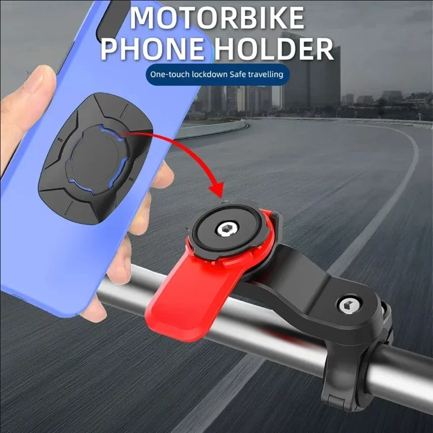 

Motorcycle Bike Phone Holder Stand Bicycle Mobile Mount Non-slip Cycling,Phone Bracket Vibration Damper phone navigation stand