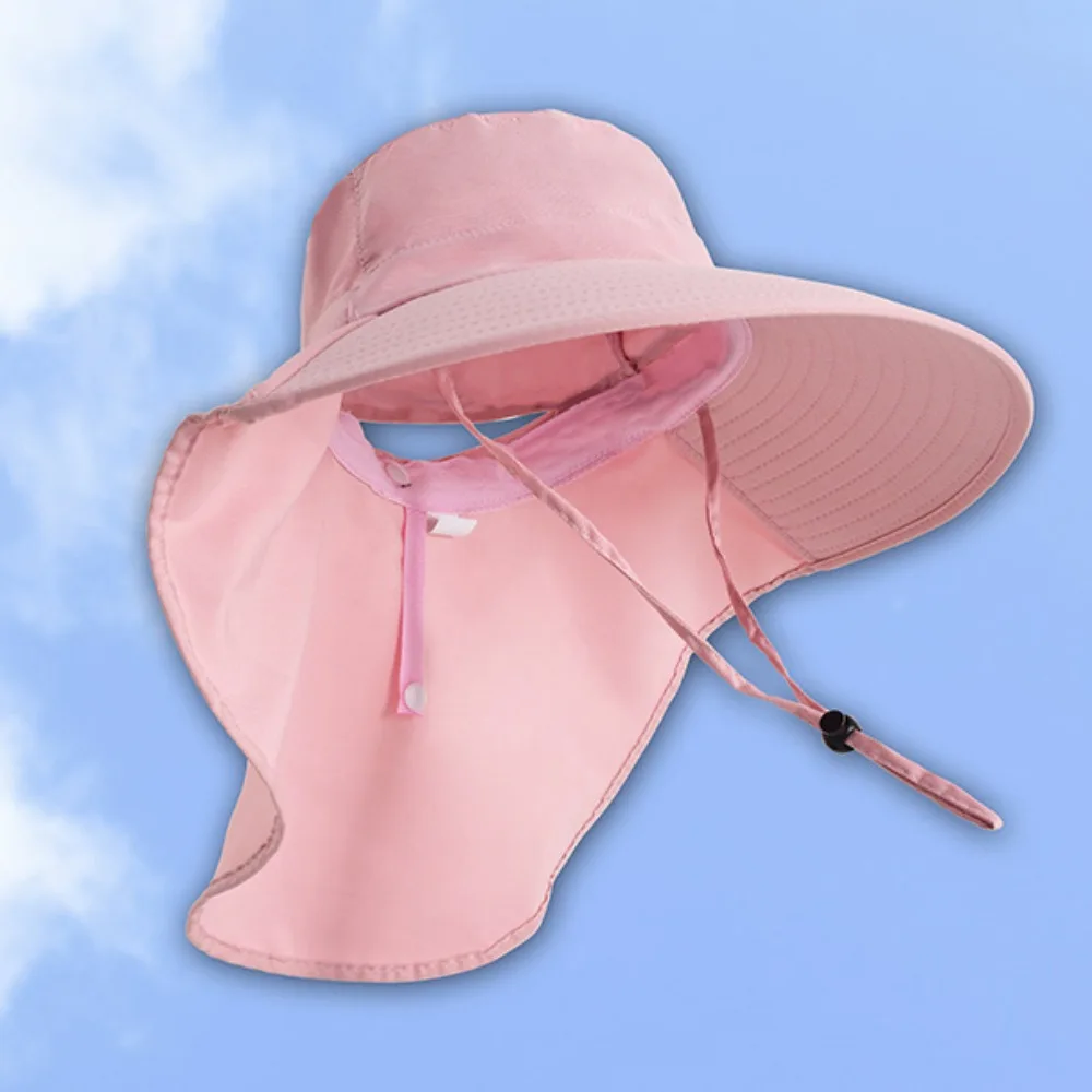 

Fashion Anti-UV Wide Brim Sun Hat 50+ UPF Foldable Sun Protection Hat Korean Style Outdoor Women Bucket Hats Running