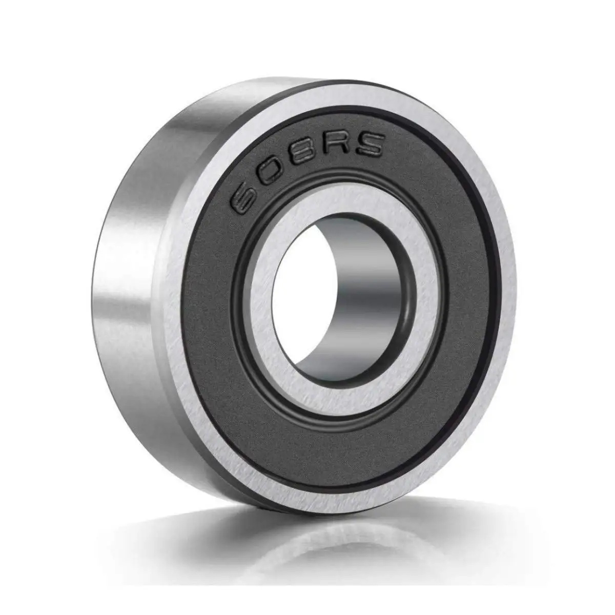 20pcs 608-2RS Ball Bearing Double Rubber Sealed Miniature Deep Groove 608rs for Skateboard Inline Scooter Roller Blade Skate