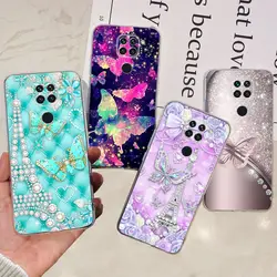 For Xiaomi Redmi Note 9 Case Popular Butterfly Printed Cover Soft Silicone Funda For Xiomi Redmi Note 9 Cases Redmi Note9 Bumper