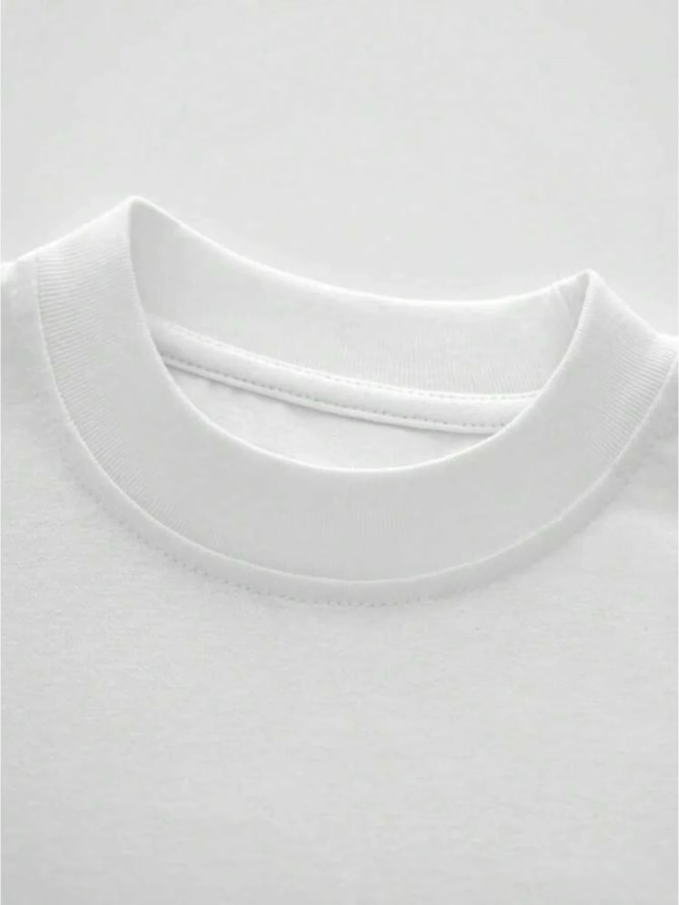 Buchstabendruck Coole Trend 100% Baumwolle Herren Damen T-Shirt Sommer Herbst Alltag Outdoor Sport Party Lässig Locker Straßenmode Kurzarm – Detail 11
