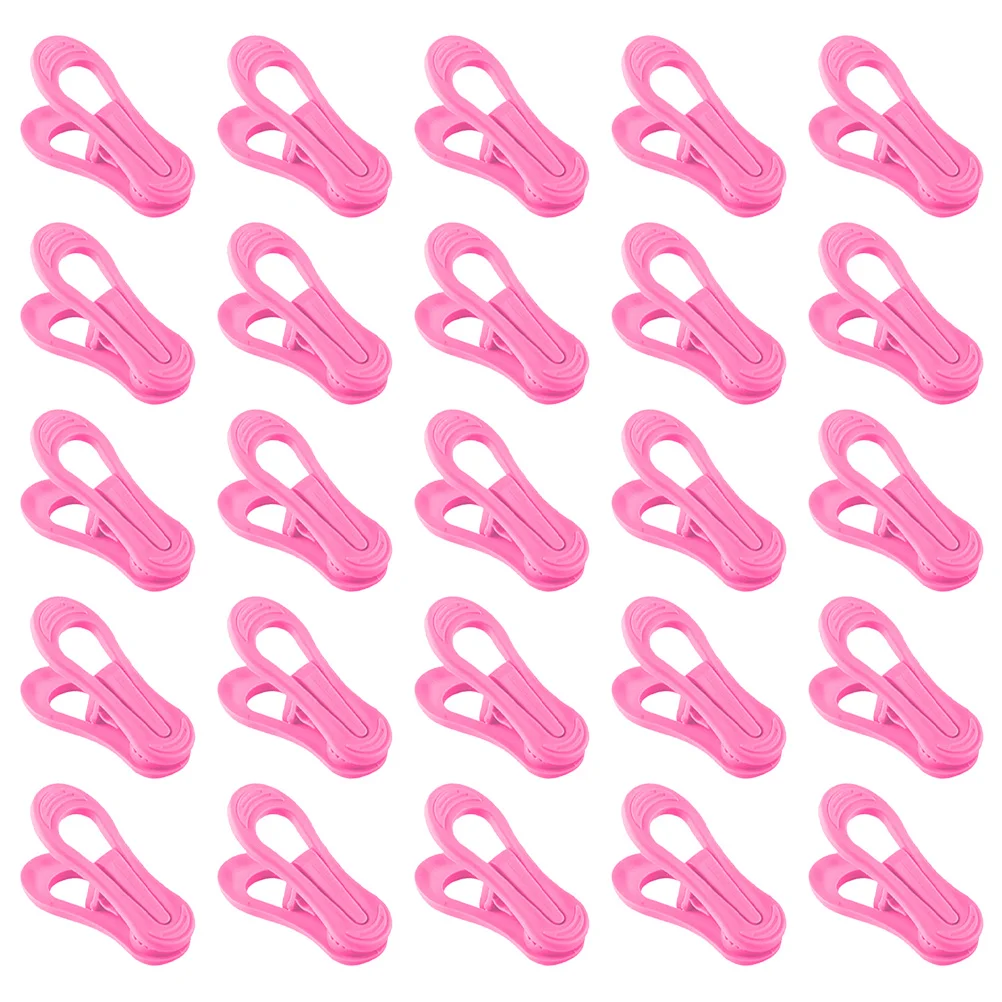 

30Pcs Multi-Purpose Plastic Clothespins for Heavy Items Laundry Clips Wind-Proof Design Black Plastic Clothespins