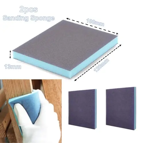 3Inch 75MM Wet and Dry Sandpaper Set Grit 60-10000 with 1/4