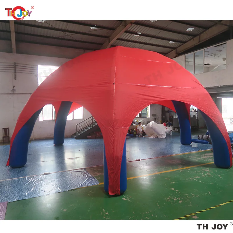 Free Air Shipping 4m Portable Advertising Spider Tent Inflatable Party Event Exhibition Dome Marquee Car Garage Canopy