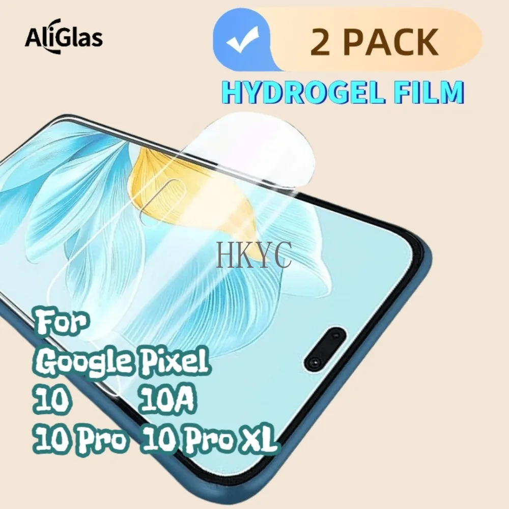 

5Pcs Transparent Soft Hydrogel Film for Google Pixel 10 Series Glossy Screen Protector Film For Google Pixel 10 Pro XL Not Glass
