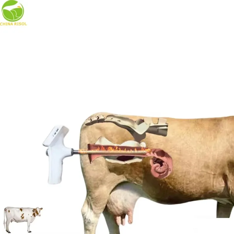 Screen Portable Visual Insemination Gun AI Semen Sperm for Cattle Horse Livestock Veterinary Instrument